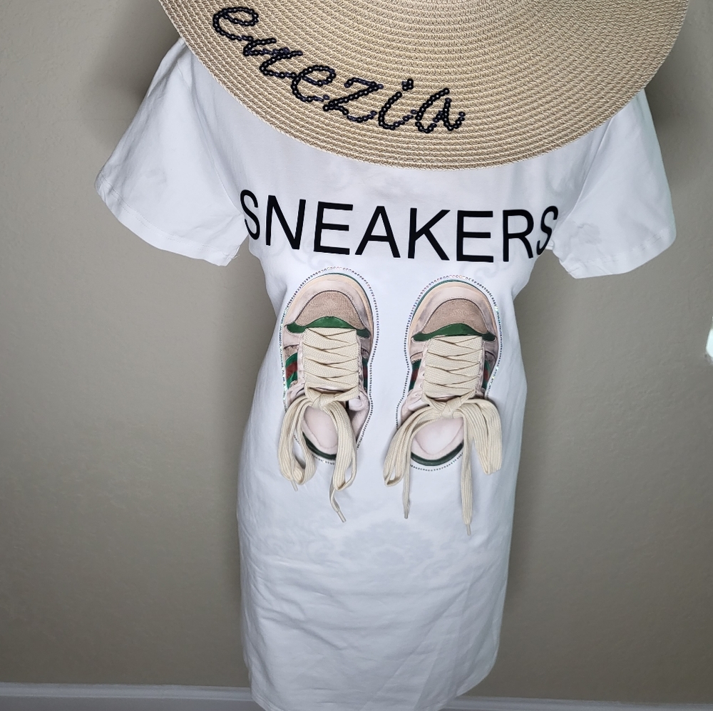 Cotton white dress